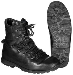 Brit. Kampfstiefel, schwarz, "ALT-BERG", gebr.