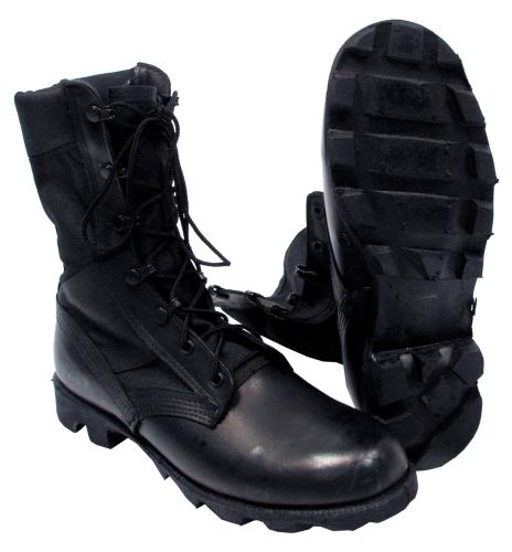 Jungle Boots, schwarz, gebr.
