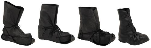 Brit. Überschuhe, NBC, Gummi, schwarz, neuw.