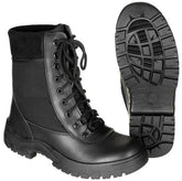 Franz. Einsatzstiefel, Leder/Cordura, schwarz, neuw.