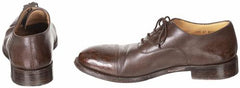 Brit. Steppschuhe, Leder, braun, gebr.