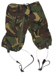 Brit. Gamaschen, DPM tarn, mit Stahlseil, Goretex, neuw.