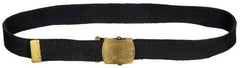 Schwed. Hosengürtel, schwarz, 3 cm, gebr.