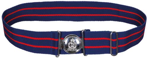 Brit. Paradegürtel, 60 mm, "ANIMO ET FIDE", neuw.