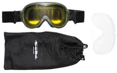 Brille, Tactical, "Bolle", oliv, 1 Erstatzglas, gebr.