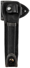 Brit. Schlagstockhalter, Gürtelschlaufe drehbar, gebr.
