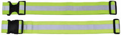 Brit. Reflektorband, 5 cm, elastisch, gebr.