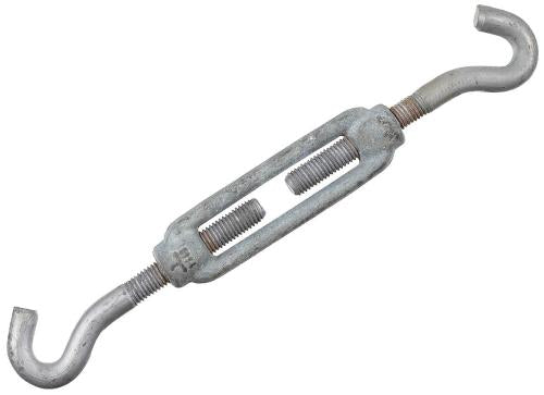 Dän. Spannschloss, mit Haken, M14, verzinkt, neuw.