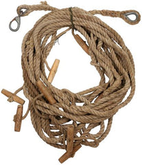 Schwed. Hanfseil, 16 mm, Länge ca. 20 m, gebr.