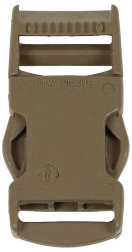Brit. Steckschnalle, "NEXUS", 25 mm, 10 Stk. im Pack, neuw.