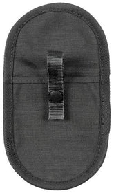 Brit. Handschellenetui, Nylon, schwarz, gebr.