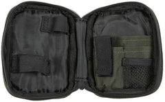 Brit. Tasche für Waffen- Reinigungsset, oliv, gebr.