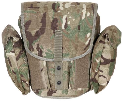 Brit. Schutzmaskentasche, MTP tarn, neuwertig