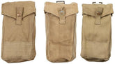 Brit. Magazintasche, WK II, MK III, Canvas, braun, gebr.