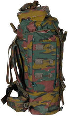 Belg. Rucksack, tarn, OHNE Seitentaschen, gebr.