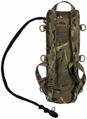 Brit. Trinkrucksack, MTP tarn, gebr., TPU-Beutel neu