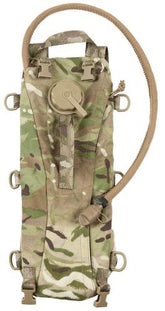 Brit. Trinkrucksack, MTP tarn, mit TPU-Beutel, gebr.