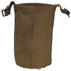 Brit. Feldflaschenhülle, M37, WW II, Canvas, gebr.