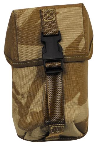Brit. Koppeltasche, MOLLE, UTILITY klein, desert, gebr.
