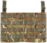 Brit. Frontplatte, mit Klett, Osprey MK IV, MTP tarn, gebr.