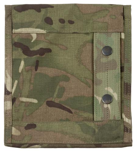 Brit. Seitenplattentasche, Virtus, links, MTP tarn, gebr.
