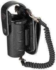 Verteidigungsspray-Etui, geb., Leder Holster, "PETER JONES"