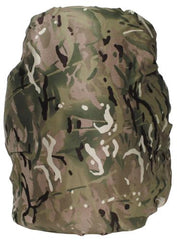 Brit. Rucksacküberzug, klein, MTP tarn, gebr.