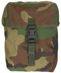 Holl. Mehrzwecktasche, forest, Marine,"MOLLE", groß, gebr.