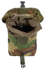 Holl. Mehrzwecktasche, forest, Marine,"MOLLE", groß, gebr.