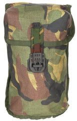 Holl. Feldflaschentasche, "MOLLE", tarn, gebr.