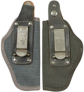 Ital. Pistolenholster, Canvas/Leder, Typ I, gebr.