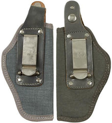 Ital. Pistolenholster, Canvas/Leder, Typ I, gebr.