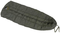Öster.BH Schlafsack "Goldeck", Mumie, Armöffnung, oliv, gebr.