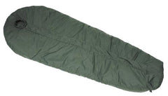 Brit. Mumienschlafsack, "Medium Weight", oliv, gebr.