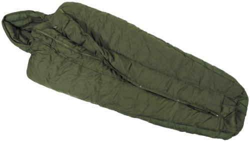 Brit. Schlafsack, Arctic, "MK II", oliv, gebr.