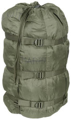 Holl. Kompressionssack, gebr., für Schlafsack, oliv
