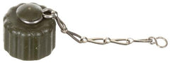 Verschluss für Feldflasche, oliv, gebr.