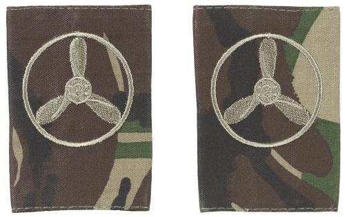 Brit. Schulterklappen, DPM, 10 Paar , AIRCRAFTMAN TECHNIC.
