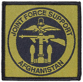 Aufnäher, JOINT FORCE SUPPORT AFGHANISTAN, neuw.