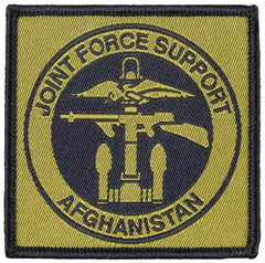 Aufnäher, JOINT FORCE SUPPORT AFGHANISTAN, neuw.
