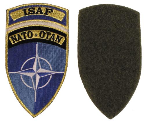 Klettabzeichen, "ISAF", NATO-OTAN, neuw.