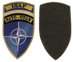 Klettabzeichen, "ISAF", NATO-OTAN, neuw.
