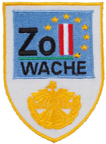 Österr. Stickabzeichen, "Zoll Wache", Typ I, neuw.