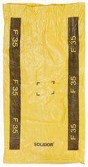 Gewebesack, gelb, Gr.: 140 x 70 cm, gebr.