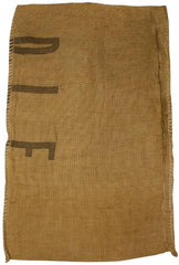 Dän. Sandsack, braun, neuw., Größe: 45 x 70 cm (B x H)