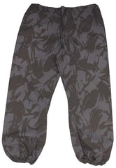 Brit. Nässeschutzhose, schwarz eingefärbt, neuw.