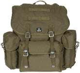 BW Rucksack, oliv, Canvas