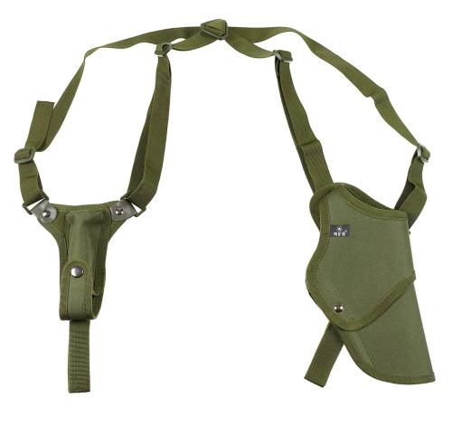 Pistolenschulterholster, rechts, oliv