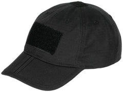 Einsatz-Cap, faltbar, Rip Stop, schwarz