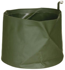 Holl. Waschbehälter, PVC, oliv, faltbar, gebr.